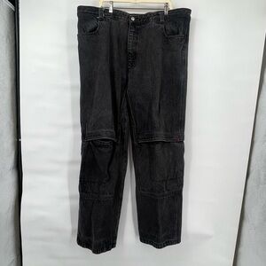 Vintage Icon Anthem Pant Black Biker Motorcycle Street Riding Jeans